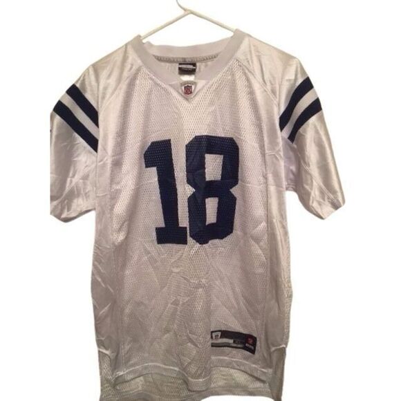 INDIANAPOLIS COLTS PEYTON MANNING SIZE YOUTH XL REEBOK JERSEY - Picture 3 of 6